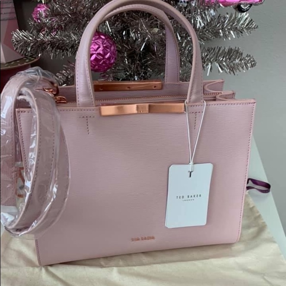 Ted Baker Pink/Rose Leather Satchel